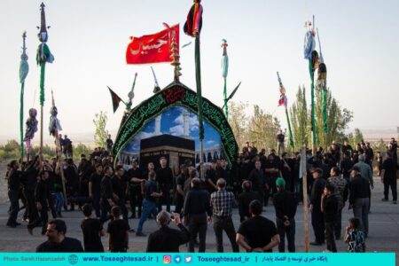 گزارش تصویری | عزاداری محرم در پایین‌شهر کدکن