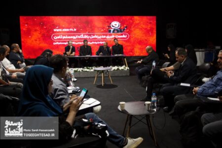 گزارش تصویری | نشست خبری مدیرعامل باشگاه ابومسلم ثامن با اصحاب رسانه